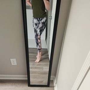 Marbled workout leggings Size Small